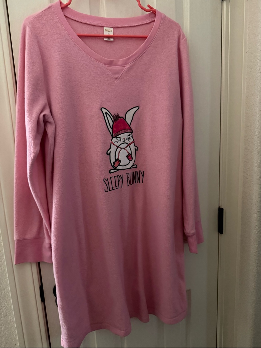 Mixit Pink 'Sleepy Bunny' Nightgown
